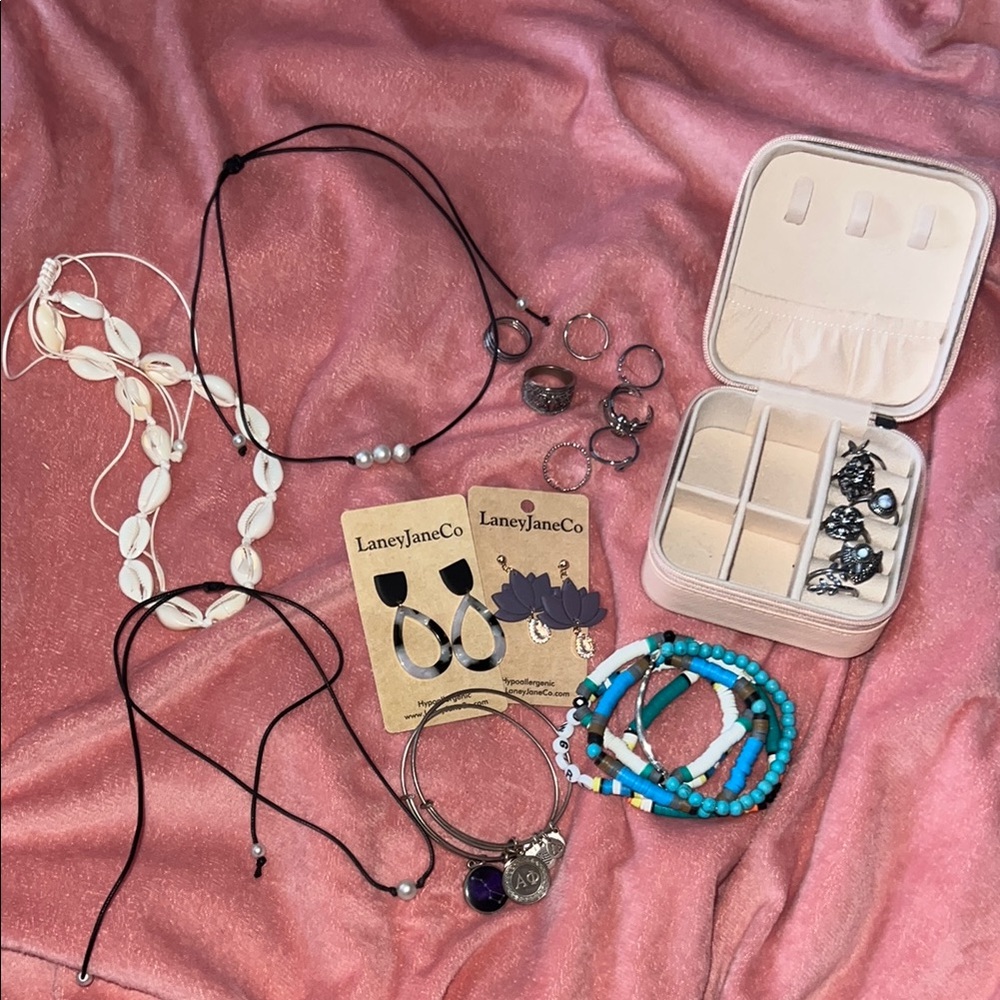 Mystery Jewelry bundle and mini jewelry box